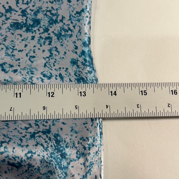 Cinq a Sept 0 Womens Sapir Dress Sky Dive Blue Slip Ruched Side Satin Party - Picture 10 of 12